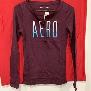 Burgundy Button Shirt